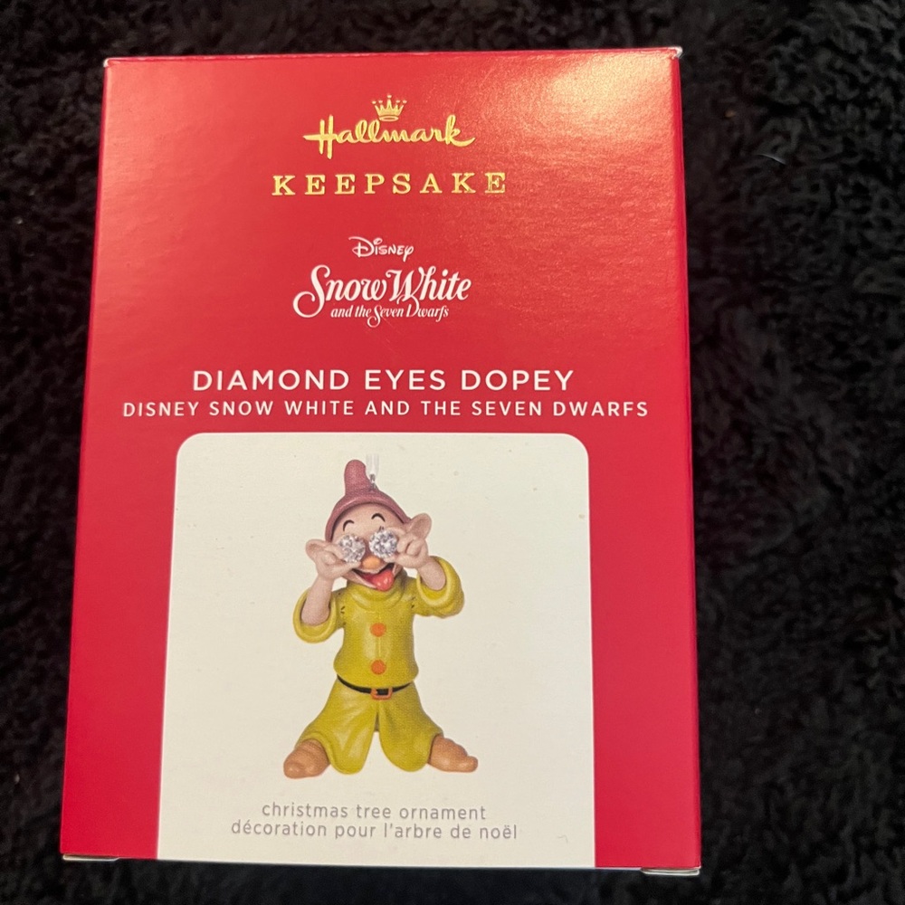 Hallmark Keepsake Diamond Eyes Dopey Ornament
